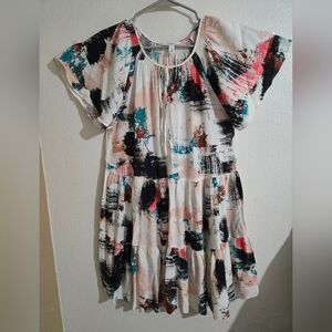 Nine West Multicolor Abstract Dress